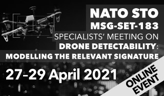 NATO STO MSG-SET-183 Specialists' Meeting on Drone Detectability: Modelling the Relevant Signature